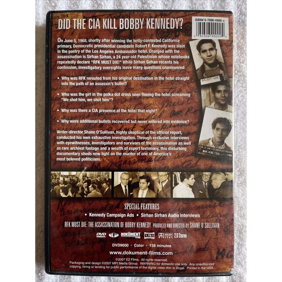 RFK Must Die: The Assassination of Bobby Kennedy, RARE, OOP! - Picture 2 of 4